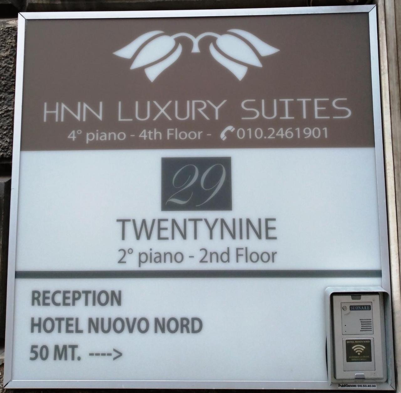 Hotel Twenty Nine Genova Eksteriør billede